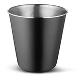 FnS Stainless Steel Bucket for Champagne, Wine and Ice (Black)